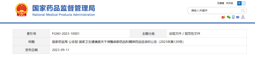 依托咪酯列入第二类精神药品目录！依托咪酯检测，势在必行